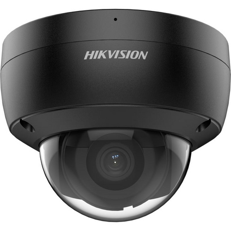 Hikvision 6MP AcuSense Dome DS-2CD2166G2-ISU-2-BLACK, IP67, IR, Built-in Mic, I/O, 2.8mm (2166)