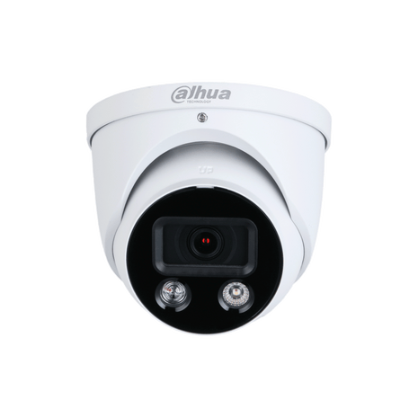 Dahua 8 MP TiOC 2.0 Smart Dual Illumination Active Deterrence Fixed-focal Eyeball WizSense Network Camera DH-IPC-HDW3849H-AS-PV-ANZ - CCTV Guru