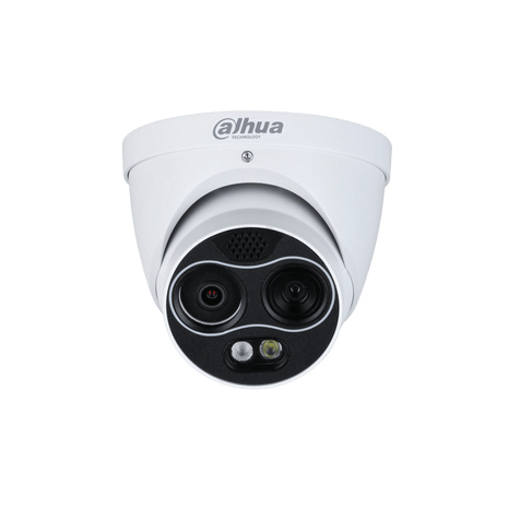 Dahua WizSense Thermal Network Mini Hybrid Eyeball Camera DH-TPC-DF1241P-D2F2 - CCTV Guru