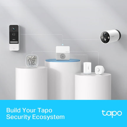 TP-Link Tapo Smart Hub Tapo H200, Works with Tapo C420, Tapo C400, Tapo D230, and more. Up to 64+4 Devices