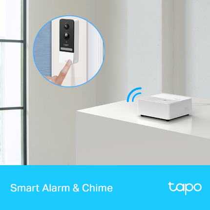 TP-Link Tapo Smart Hub Tapo H200, Works with Tapo C420, Tapo C400, Tapo D230, and more. Up to 64+4 Devices