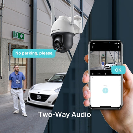 TP-Link VIGI C540-4G | 4MP Full-Colour 4G Pan-Tilt Camera | Remote Surveillance