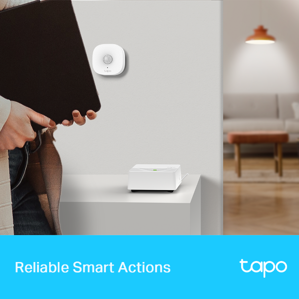 TP-Link Tapo Smart Hub Tapo H200, Works with Tapo C420, Tapo C400, Tapo D230, and more. Up to 64+4 Devices