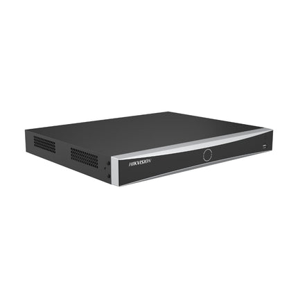 Hikvision 16-channel NVR with 16 PoE ports for IP cameras