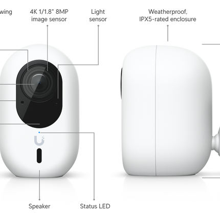 Ubiquiti Advanced Home Surveillance Bundle UDR7 with G6 Instant 4K WiFi cameras UniFi Protect kit