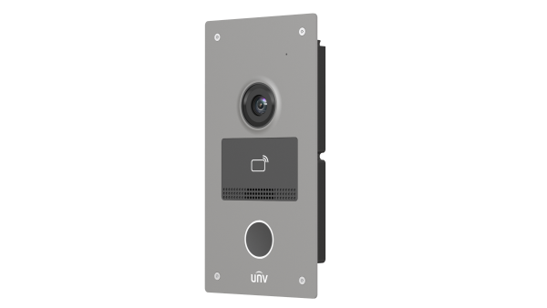 OEU-201S-HMK-Z door station included in the UNV 0250T0P3 intercom kit — official manufacturer image