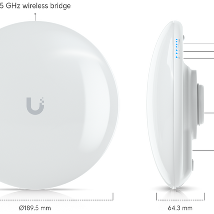 Ubiquiti UniFi Building-to-Building Bridge Pro UDB-Pro 5 GHz gigabit wireless bridge