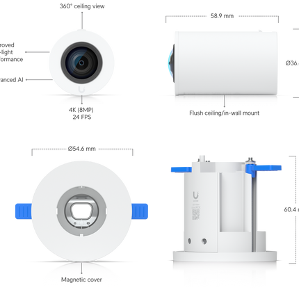 Ubiquiti UniFi Protect AI Theta Hub UVC-AI-Theta-Hub modular AI camera hub