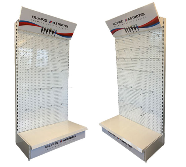 Retail Cable Display Stand 2 - Dimension 45x102x180cm - Get it FREE when buy $1000 8ware/Astrotek Products - CCTV Guru