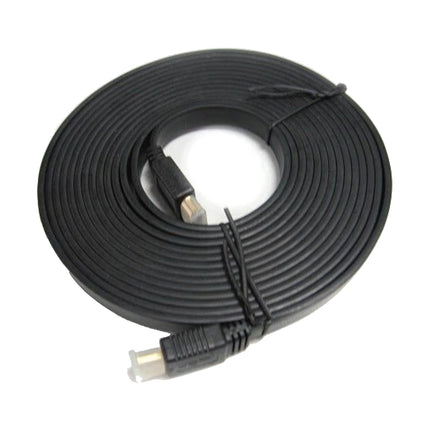8ware 2-meter flat HDMI 1.4 cable male to male supporting Full HD 1080p 3D video and Ethernet.