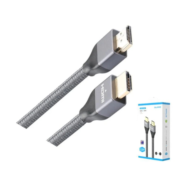 8ware 2-meter Premium HDMI 2.0 cable supporting UHD 4K 60Hz HDR with Ethernet and ARC.