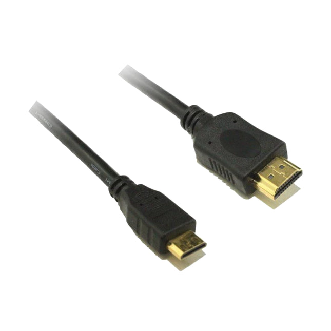 8ware 3-meter Mini HDMI Type-C to HDMI Type-A 1.4v cable with Ethernet male to male.