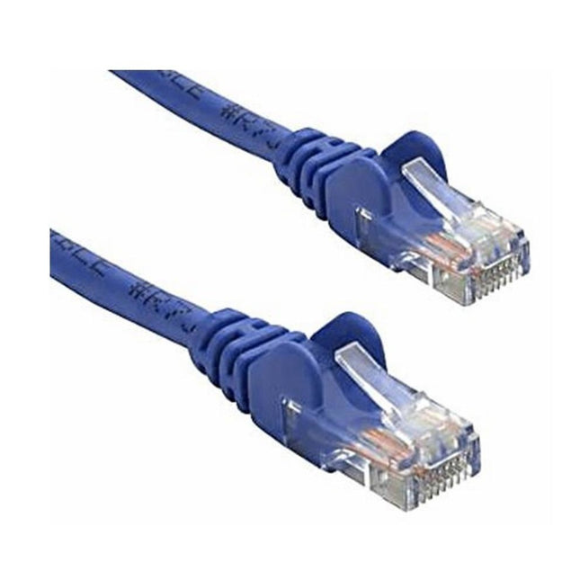 8ware 40-meter blue CAT5e UTP 26AWG copper network patch lead with molded RJ45 connectors.