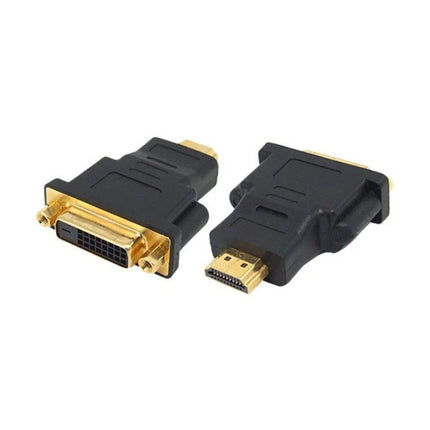 8ware DVI-D female to HDMI male signal converter adapter for connecting HDMI displays to DVI cables.