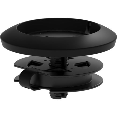 Logitech Rally Mic Table Mount Table Thickness: 0.75 - 2.0 in (20 - 50 mm) Grommet Hole Diameter: 1.0 - 2.5 in (25 - 65mm) - CCTV Guru
