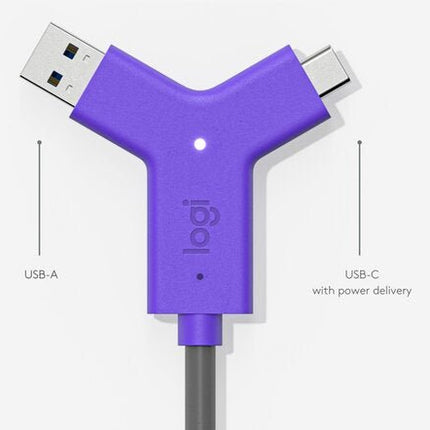 Logitech Swytch Hub Swytch Extender Swytch Connector with 1.5m / 4.9ft USB Cable 100 - 240v Swytch Hub Power Supply 100 - 240v - CCTV Guru