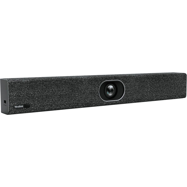 Yealink A20 Video Collaboration Bar for Small and Huddle Rooms, 20MP Camera, Electric Privacy Shutter, Dual Screen, Auto Framing, Speaker Tracking