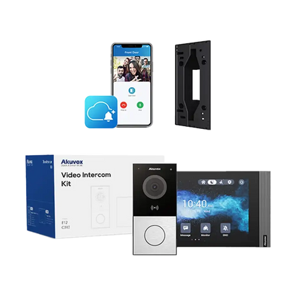 AKUVOX IP Intercom Linux Kit - E12S/S562/Angle Bracket