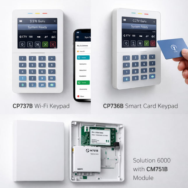 Bosch Keypad Wi-Fi vs non-Wi-Fi explanation