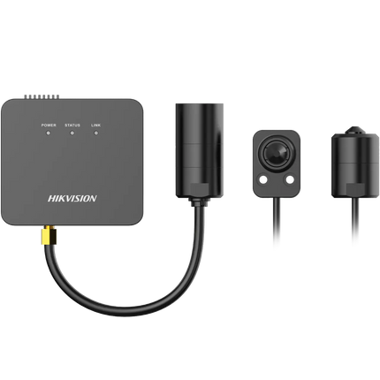 Hikvision Covert Camera DS-2CD6425G1-10-8M-3, 2MP, 3.7mm Cylindrical Pin Hole Lens, 8m Lens Cable, Audio (6425)