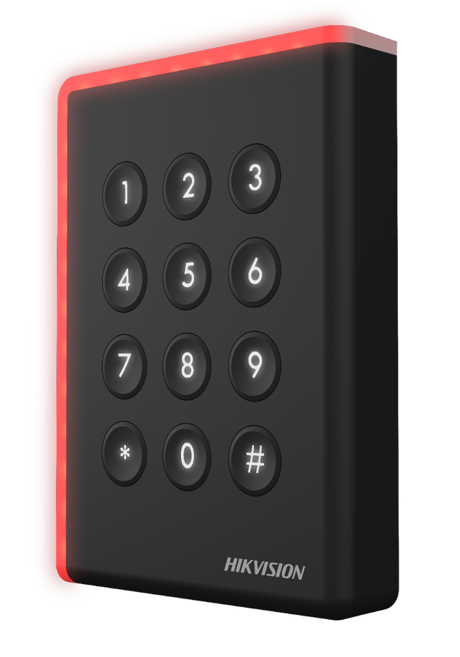 Hikvision Mifare Card Reader,weigand/RS485, Keypad(1108), Pro 1108A Series Card Reader, AXS-K1108AMK