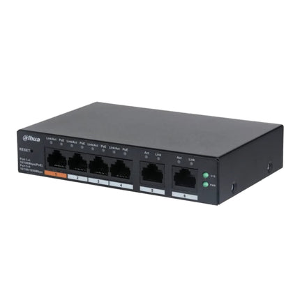 Dahua DH-CS4006-4ET-60 6-Port Cloud Managed Desktop Switch with 4-Port PoE