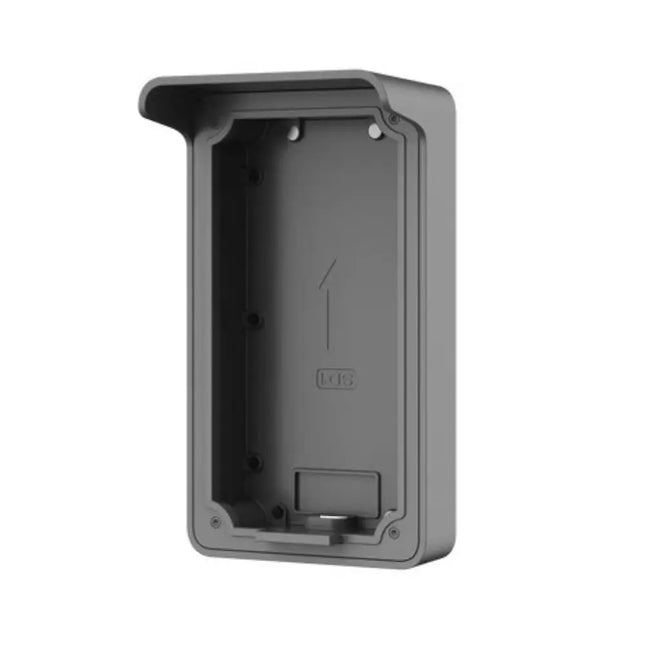 Dahua DH-AC-VTM07R black PC and acrylic protective rain shield visor for surface-mounted villa video door stations.