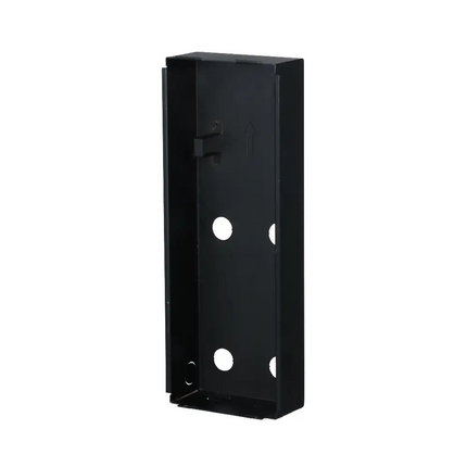 Dahua DH-AC-VTM121 black SPCC steel flush-mount back box kit for 8-inch face recognition apartment intercoms.