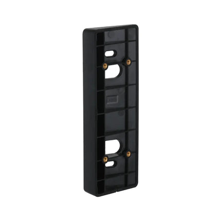 Black Dahua DH-AC-VTM22A horizontally inclined surface mount wedge bracket offering a 15-degree angle adjustment for VTO1000J and KTA02 door stations.