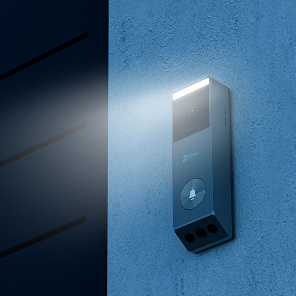 EZVIZ EP3x Pro Dual-Lens Video Doorbell – Colour Night View