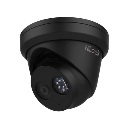 HiLook IPC-T261H-MU 6 MP AI Fixed Turret Network Camera with Black Colour - Side View