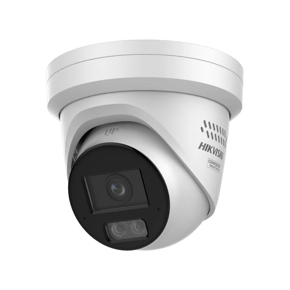 8 MP Smart Hybrid Light With ColorVu Fixed Turret Network Camera