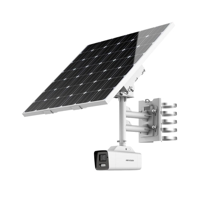 Hikvision DS-2XS6A46G1/P-IZS/C36S80 4MP ANPR Bullet Solar Power 4G Network Camera Kit