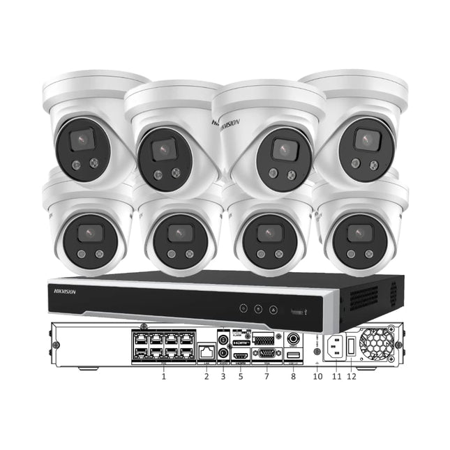 Kit Camera Vision Hikvision CCTV Kits Australia | AcuSense & ColorVu Camera Systems ...