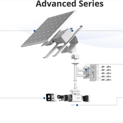 Shop Hikvision DS-2XS3Q47G1-LDW(H)/C18S40 4MP ColorVu Solar-powered Security PT Camera Kit at CCTV Guru, Australia