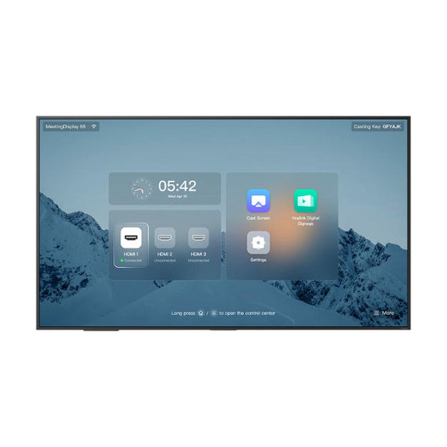 Yealink MeetingDisplay 86 86-inch 4K Room Display