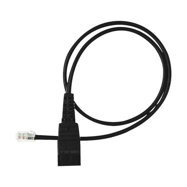 Yealink QD-to-RJ9 Headset Connection Cable