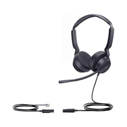 Yealink YHS36 E2 Dual QD/RJ9 Wired Headset