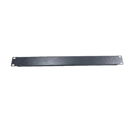LDR 1U 19-inch black metal blanking panel designed for rack mount installation in server and network enclosures.
