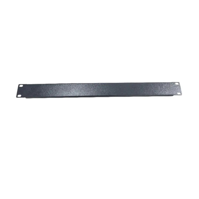 LDR 1U 19-inch black metal blanking panel designed for rack mount installation in server and network enclosures.