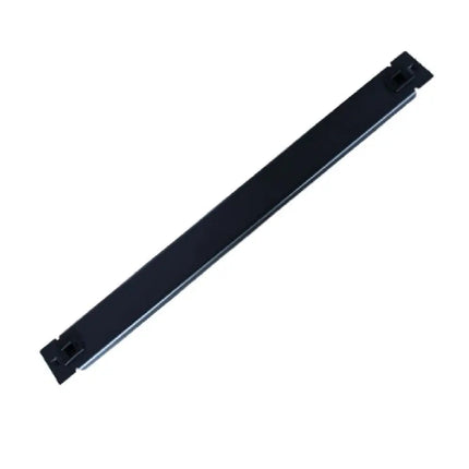 LDR 1U 19-inch black metal snap-in blanking panel for tool-less installation in network server racks.