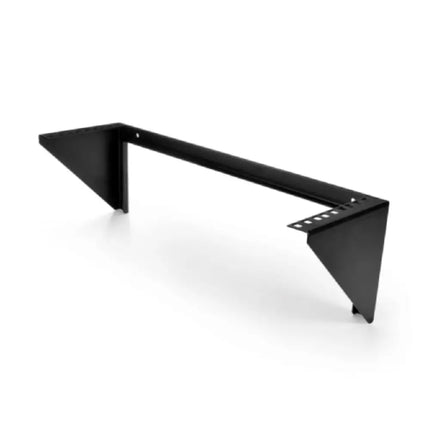 LDR 3U vertical open frame wall mount network rack frame measuring 500mm by 150mm in a solid black metal construction.