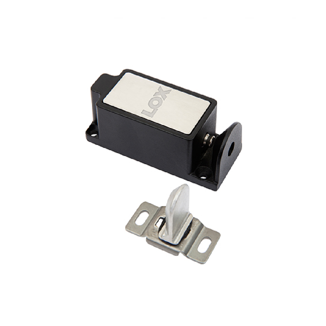 LOX CL0001 Surface Mount Cabinet Lock – 150kg Holding Force, Fail-Safe & Fail-Secure, 12/24VDC