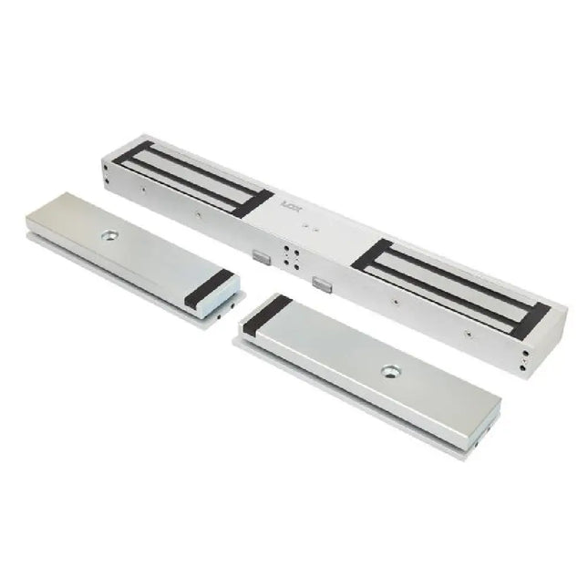 LOX EM5700D Heavy Duty Double Door Magnetic Lock with 1200kg holding force.