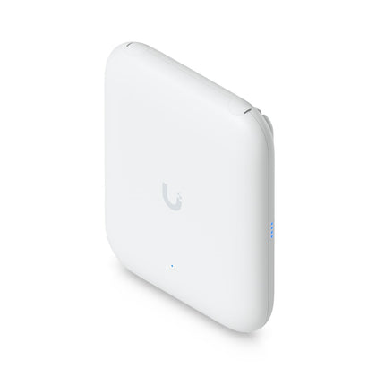 UniFi U7 Outdoor WiFi 7 Access Point – Weatherproof tri-band access point with 2.5GbE PoE+ port, supports 6 GHz band, ideal for high-density outdoor WiFi coverage.