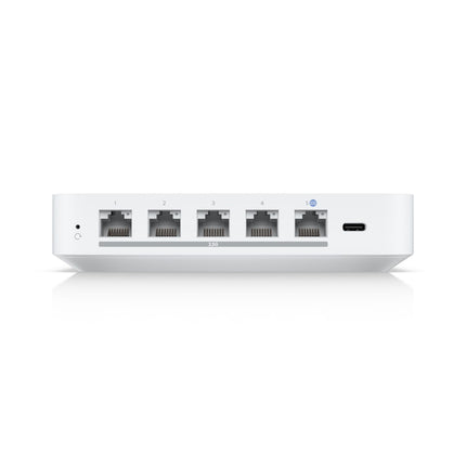 Ubiquiti Gateway Max, Multi-WAN UniFi Gateway, 4x 2.5G LAN, 1x 2.5G WAN, 1.5 Gbps Routing with IDS/IPS, Requires Cloud Key/Network Server