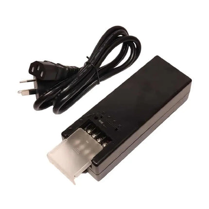 Patriot POW-12 PP 12V DC 5A compact 4-output security camera power supply unit with surge and PTC protection.