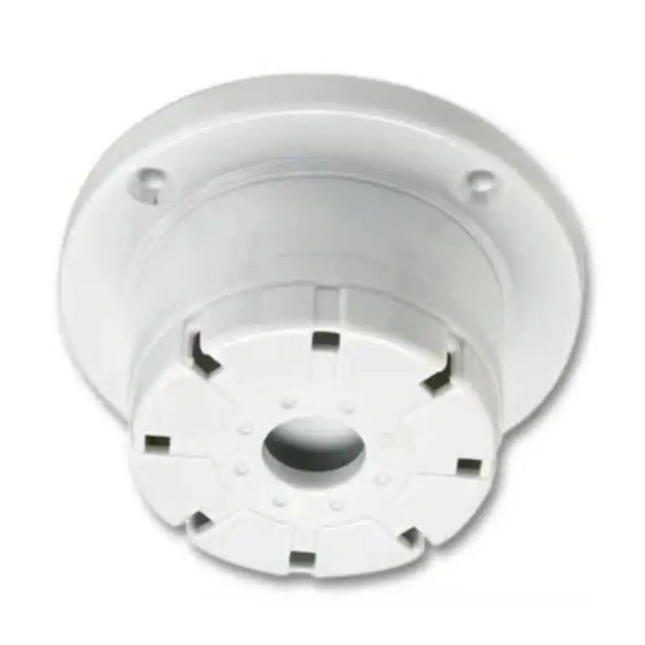 Secor WP08 white top hat piezo sounder 105dB 12VDC internal alarm screamer for security systems.