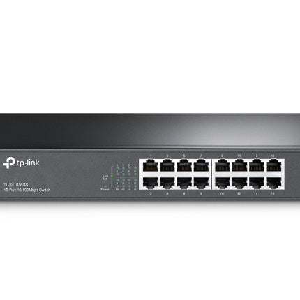 TP-Link TL-SF1016DS 16-Port 10/100Mbps Desktop/Rackmount Switch