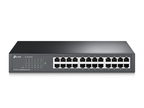 TP-Link TL-SF1024D 24-Port 10/100Mbps Unmanaged Switch